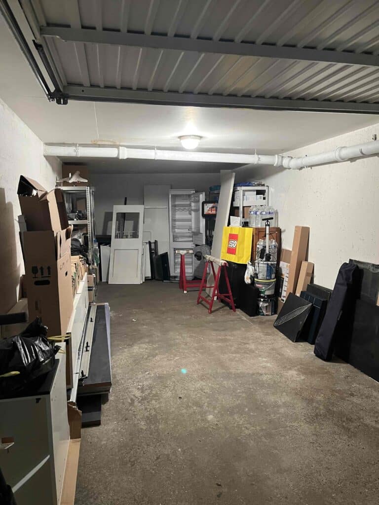 débarras d'une cave à Neuilly